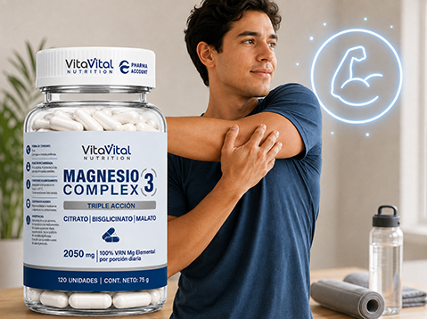 Magnesio Complex para función muscular
