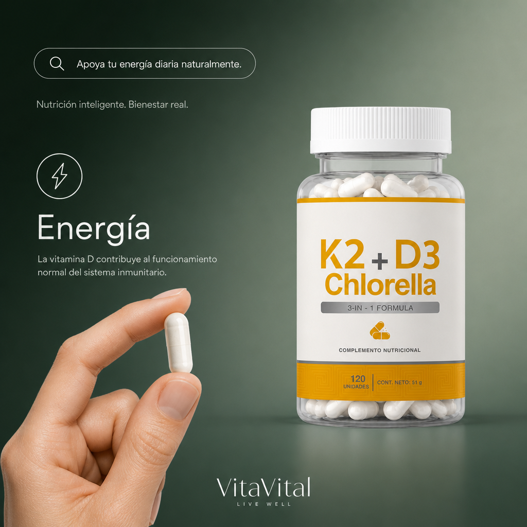 K2 + D3 + Chlorella