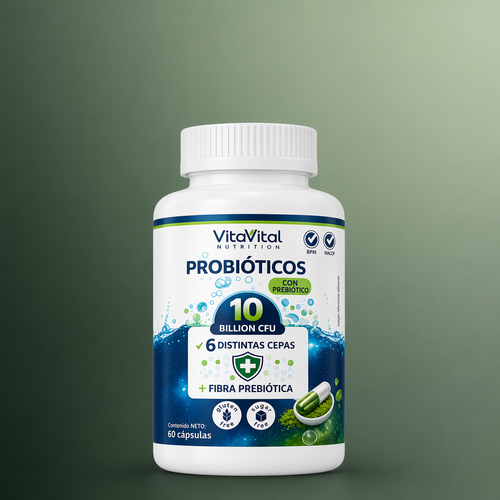 Probióticos 10 Billion CFU