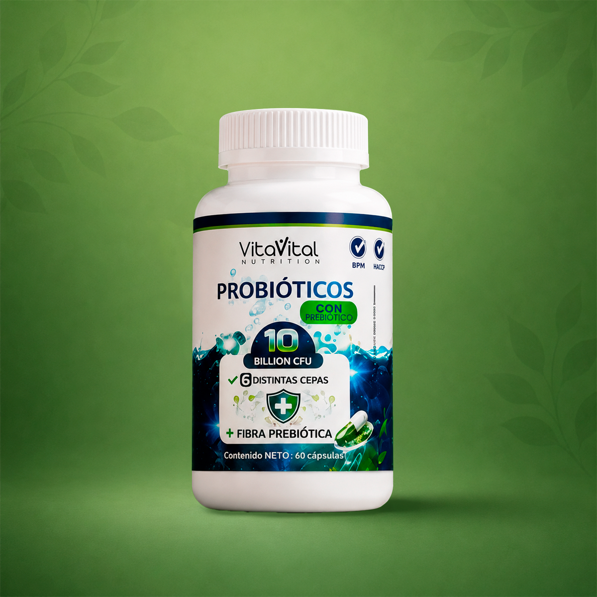 Probióticos 10 Billion CFU