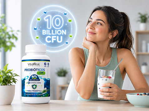 Probióticos 10 Billion CFU