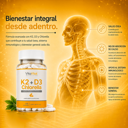 K2 + D3 + Chlorella