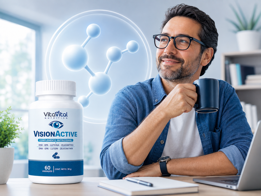 Vision Active con DHA EPA luteína y zeaxantina